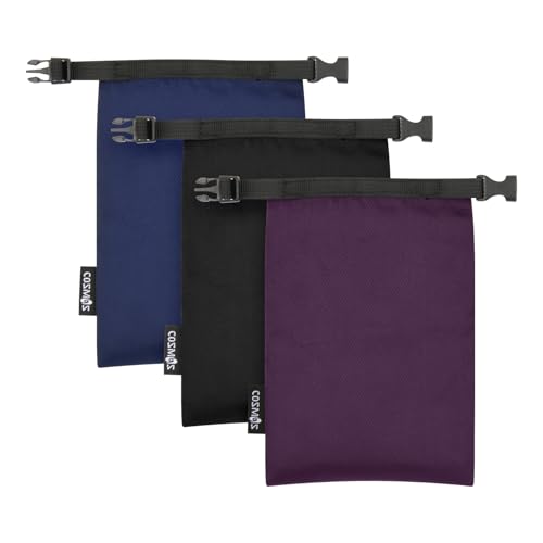 Cosmos 3 Pcs Waterproof Dry Bag, Mini Waterproof Pouch Portable Dry Sacks Small Roll Top Storage Bag...