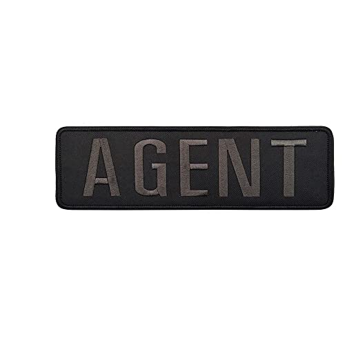 Patchs brodés AGENT pour vos sorties d'airsoft et entraînements sur le terrain