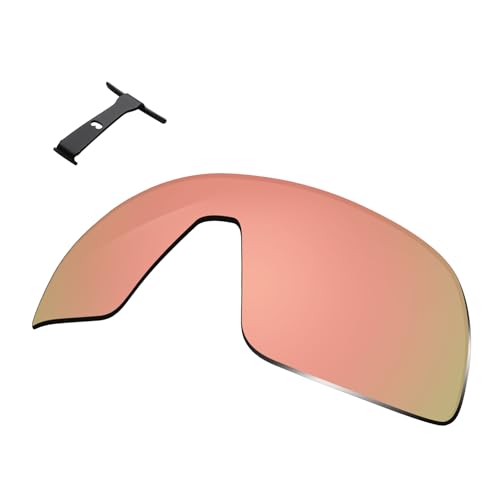 Image of 100% Precise-Fit Replacement Sunglass Lenses & Black Wicket for Oakley Sutro OO9406
