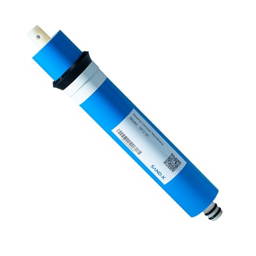 SANDMONK Reverse Osmosis Membrane 50GPD 11.75x1.75 RO Membrane Water Filter Replacement Fits Under Sink RO Drinking Water Purifier System
