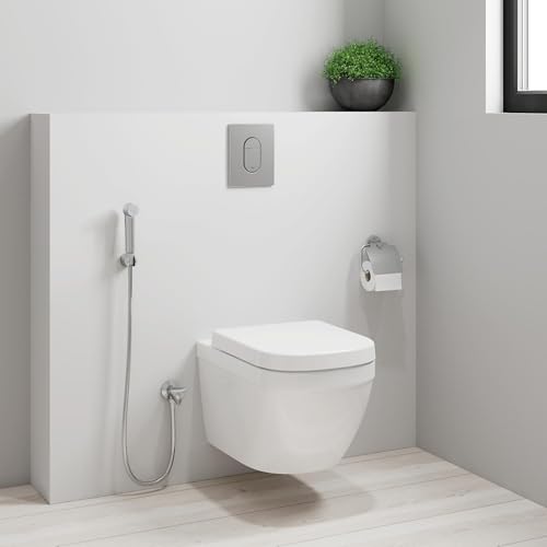 GROHE Vitalioflex, Duschschlauch aus Metall 1,25m (flexibler knickfester Brauseschlauch für die Dusche, druckbeständig, universaler Anschluss, keine Dichtungsringe notwendig), chrom, 22106000