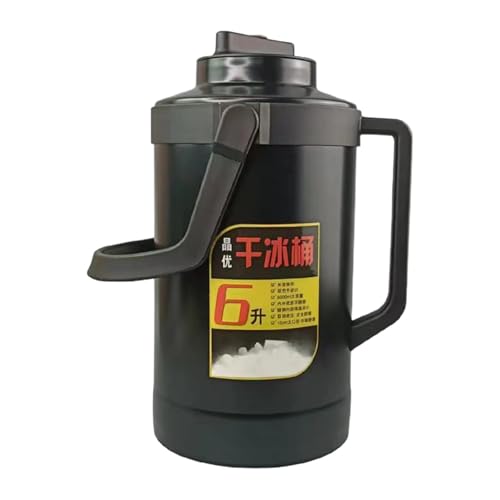 Cubo de hielo seco premium de 6 litros con asas de seguridad para celebraciones exclusivas 7