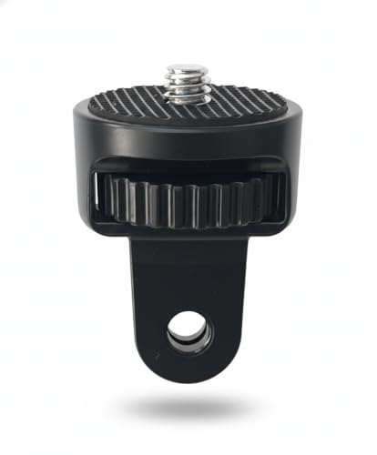 YAAAM 1/4�C���`�l�W GoPro�݊��p�}�E���g �ϊ��A�_�v�^ (���i�v���X�`�b�N�j, 30mm����iGoPro�Q�܁F1/4�l�W�j)