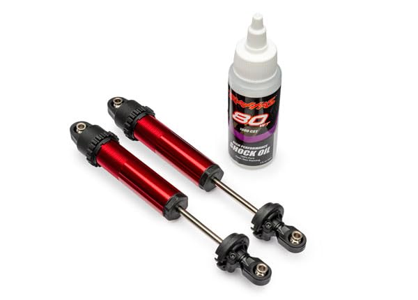 Traxxas Shock GTMAXX Rear WO SPRNG RED