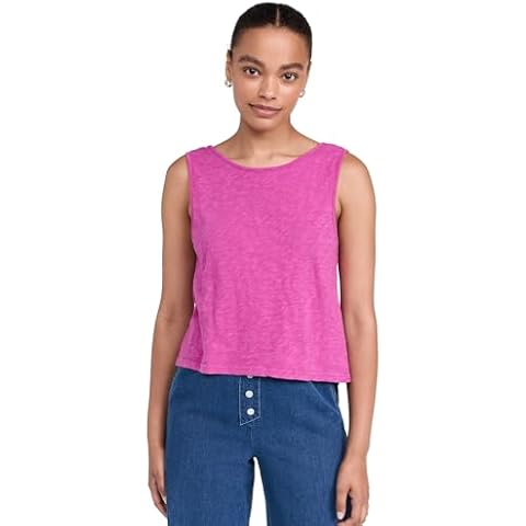 American Vintage Women's Sully Top, Rose Indien, Pink, L Cover