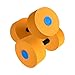 kowaku Aquatic Exercise Dumbbells Water Sports Aerobic Equipment,Adults,Swim Training Strengthening Upper Body EVA Float Dumbbell, Orange