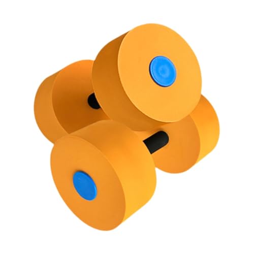 Menolana Mancuernas de Ejercicio Acuático EVA Naranja miniatura 1