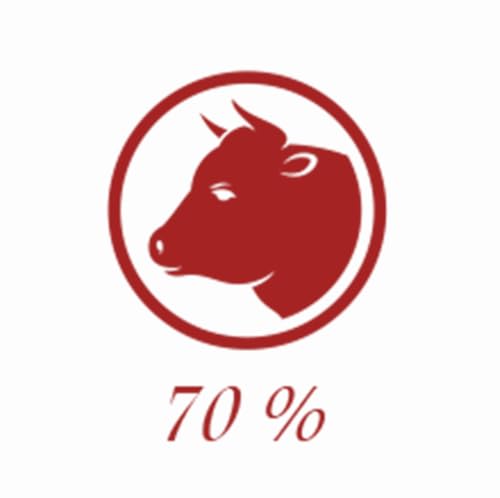 defu Hundefutter | 6 x 820 g | Bio Rind Sensitiv | Premium Bio Nassfutter Menü | Alleinfuttermittel für Hunde