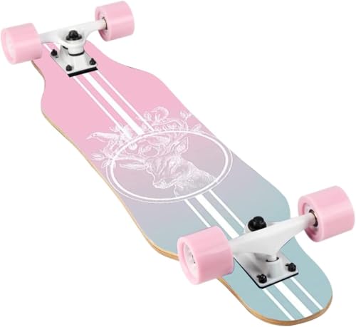 Asktom Mini Cruiser Longboard