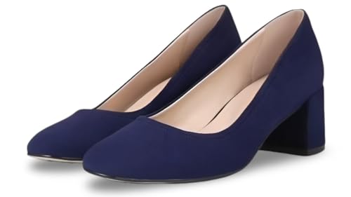 Naturalizer Women's Rebecca Pumps Haven Blue Suede 8W