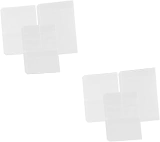 KALLORY 30 Peças 6 A5 Saco De Armazenamento De Folhas Soltas Sacos Organizadores Transparentes Envelopes Transparentes Fichário Com Zíper Envelopes De Dinheiro Transparentes A6 Saco De