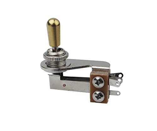 Guyker 3 Way L Type Lever Switch Copper Head Switch for Guitar