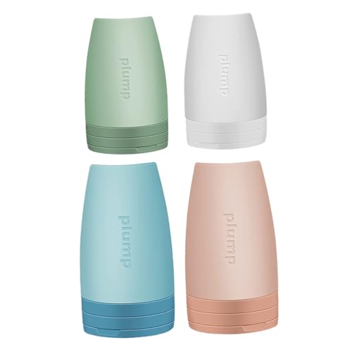 OFFIGAM ポータブル漏れ防止ローションとシャンプーボトル 旅行用 詰め替え可能な容器 トイレタリー用 4個入り