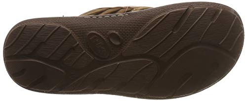 Lee Cooper Men Leather Flip Flops Thong Sandals