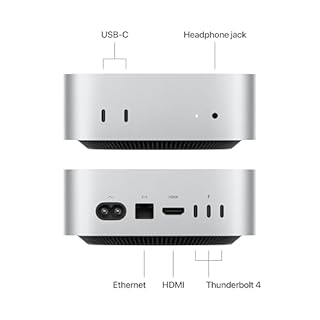 Apple Mac mini Desktop Computer with M4 chip with 10 core CPU and 10 core GPU: Built for Apple Intelligence, 16GB Unified Memory, 512GB SSD Storage, Gigabit Ethernet. Works with iPhone/iPad