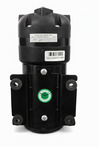 Image of RUIQUIAN RO Booster Pump - High-Efficiency Water Pressure Booster for Home & Water Purifiers | Improved Flow Rate | Durable Copper Winding | Suitable for All RO Systems (R-300 GPD)