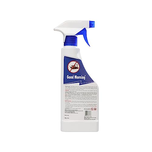 Good Morning Cockroach Killer Spray 40ml | Long-Lasting Protection Against Roaches | Easy-to-Mix Concentrate Spray Solution with Safe, Effective & Reliable | Powerful Roach Control Formula for Kitchens & Corners (Pack of 3)