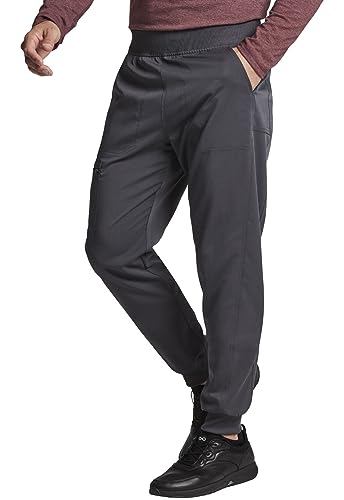 Dickies Scrubs for Men Mid-Rise Jogger Pants with Stretchy Fabric - DK224, XL, Pewter - image 5