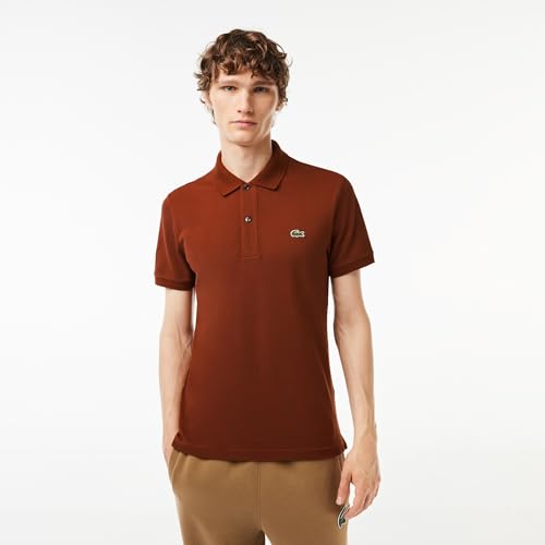 Image of Lacoste Short Sleeve Classic Fit Chine Pique Polo Shirt, L1264 Shirt