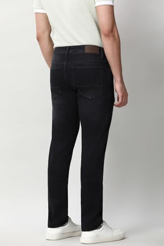 Image of Peter England Men's Regular Fit Denim Jeans for Daily Casual Wear