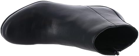 Easy Spirit Women's Camira Ankle Boot, Black Leather, 7.5 Narrow | Image 1