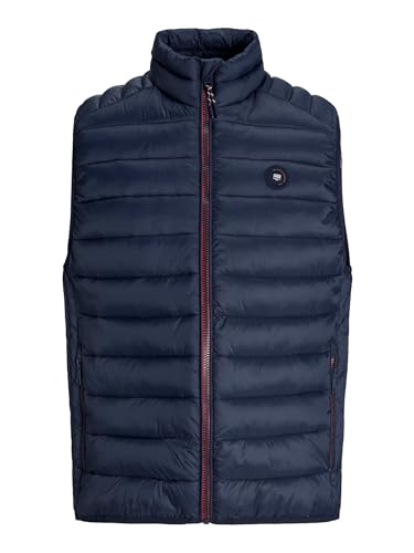 JACK & JONES Jjebradley Light Bodywarmer Collar Noos, Sky Captain, XXL JACK & JONES Jjebradley Light Bodywarmer Collar Noos, Sky Captain, XXL
