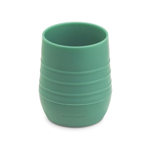 Image of NumNum Silicone Baby Cup for Infant, 4+ months, & Toddler - 2oz Non-Slip & Easy To Grip Training Cups - Perfect for Little Tiny Hands of Babies To Develop Drinking & Self Feeding Skills