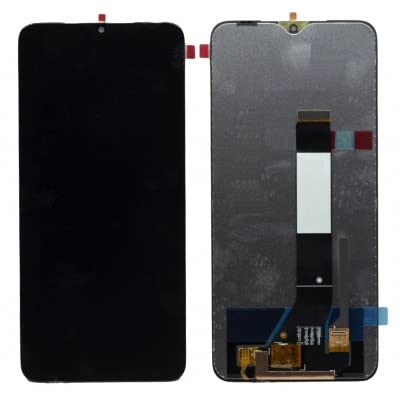 Image of Mobile Glass For LCD Display with Touch Screen Digitizer Display Assembly Full Screen Protector Combo Folder For Xiaomi (Xiaomi Redmi 9 Power)