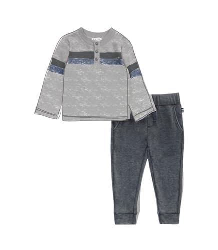 Ensemble manches longues bébé garçon vêtement rayé automne hiver