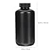 BETOOKY Black 500ml Pe UV Protection Reagent Bottle with Narrow Mouth for Chemical Liquid Storage, Plastic Laboratory Sample Container for Industrial and Scientific Use
