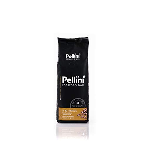 Pellini Caffè Grani Caffe Espresso Bar N. 82 Vivace - Paquete de 2, 1000 g Cover