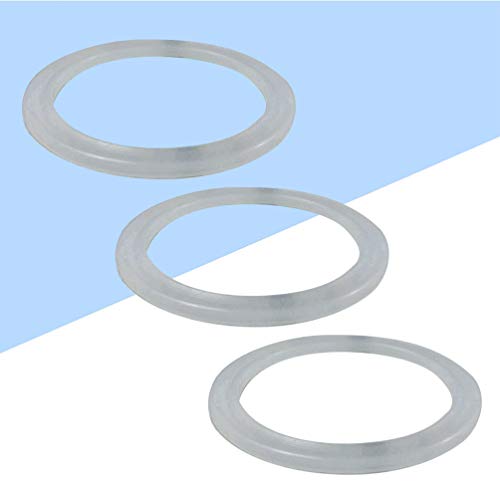 Cabilock 4 peças de vedação de silicone para jarro de substituição, anel de tampa de borracha, vedaç