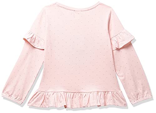 Image of Max Girls Printed Knit Peplum Top