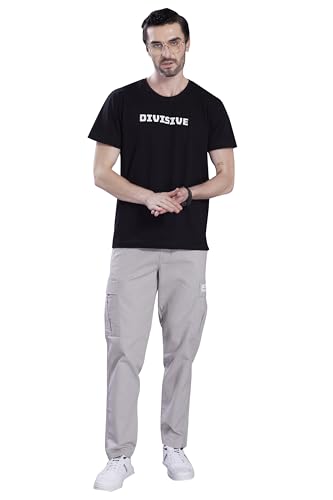 Image of DIVISIVE Men's Loose Fit Linen Blend Cotton Cargo Pants