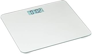 Amazon Basics Body Weight Scale - Auto On/Off Function, Silver