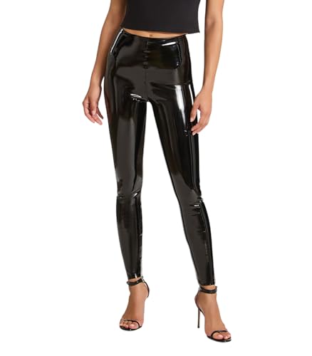 commando Faux Patent Leather Leggings | High-Shine Faux Patent