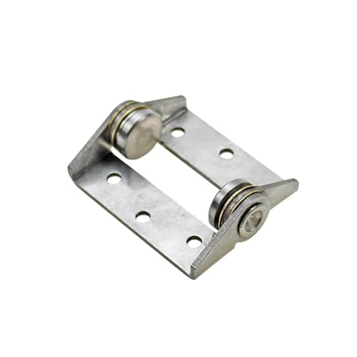 Charnière à amortissement acier inoxydable 304 butée réglable 20Nm - 5