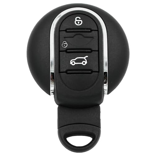 Boîtier de clé de Voiture à 3 Boutons - Bouton Punto Smart - pour BMW Mini Cooper 2015 2016 2017 2018 (Étui pour clés de Voiture)
