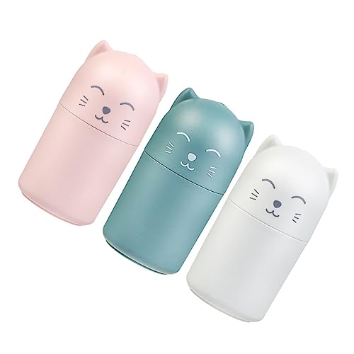 Cabilock 3Pcs Cartoon Toothpick Holders Cute Plastic Toothpick Boxes for Easy Access Sealed Cover Keeps Toothpicks Clean Party Supplies for Home Dining Table