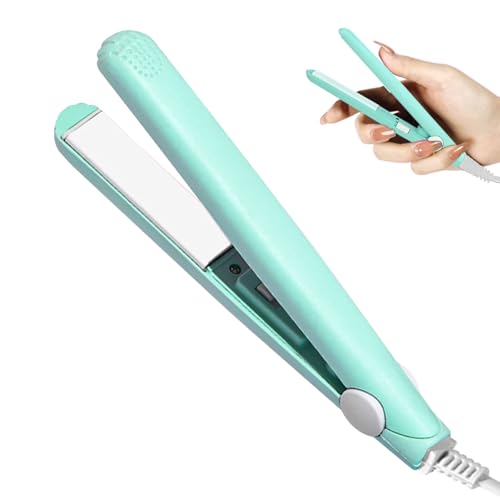 Mini plancha para cabello 2 en 1 portátil cerámica miniatura 1