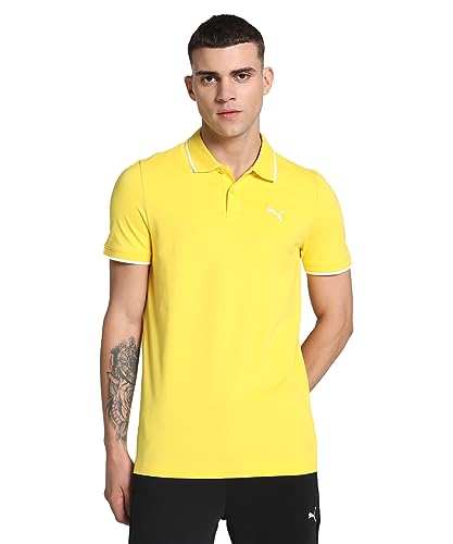 Image of Puma Men's Solid Slim Fit T-Shirt