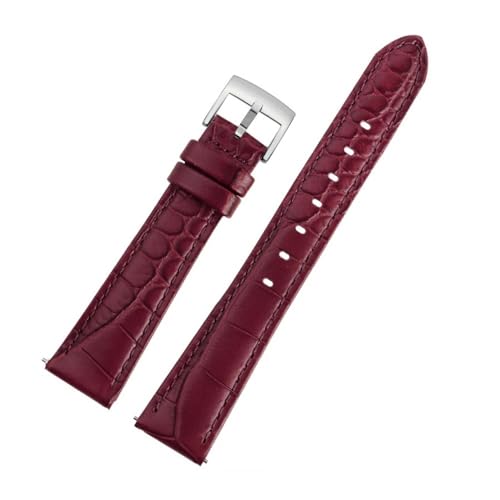 Bracelet de montre en cuir femme 17mm parfait du bureau aux soirées chic
