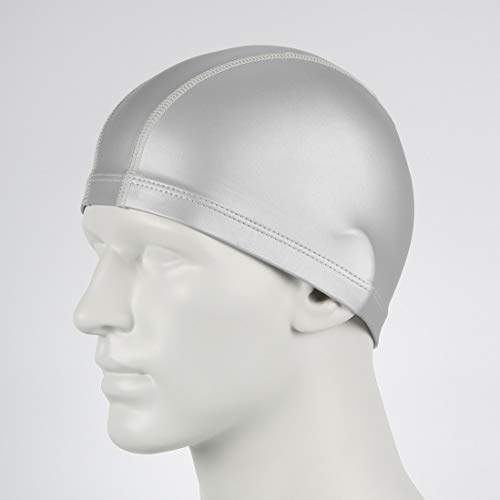 Speedo Ultra Pace Cap, Unisex, Argento, Taglia unica