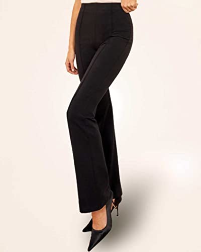 Image of YOZO Women's Regular Fit Cotton Blend Trouser