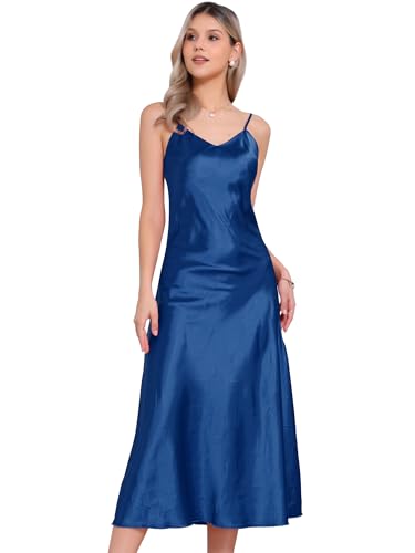 Robe de soirée en satin premium au tombé fluide et chic