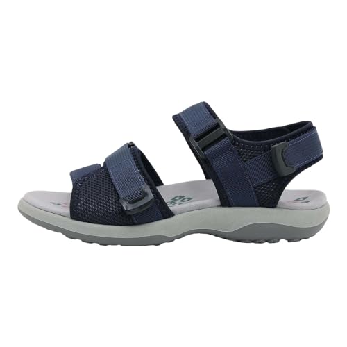Sandalias deportivas para mujer zapatos de vestir informales con suela plana y correa tejida
