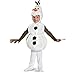 Brogtorl Enfants Olaf Costume Bonhomme de neige Habiller Costume Halloween Cosplay Combinaison