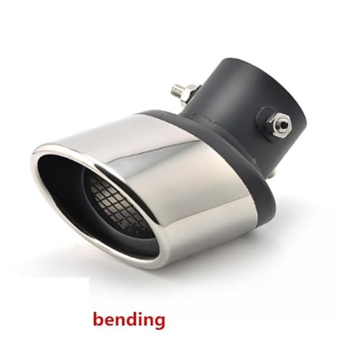 Queue de silencieux d'échappement Clio 4 inox 63mm