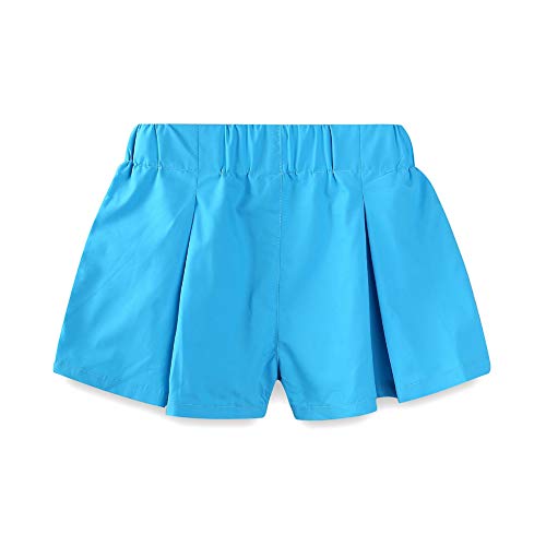 Image of Mud Kingdom Little Girls Shorts Sets Floral Pattern Summer Sleeveless 2 Piece Outfits