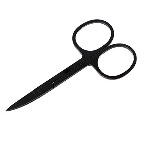 Tijeras de cocina, nueva tijera profesional para uñas, manicura para uñas, cejas, nariz, pestañas, tijeras para cutículas, herramientas de maquillaje de pedicura curvadas